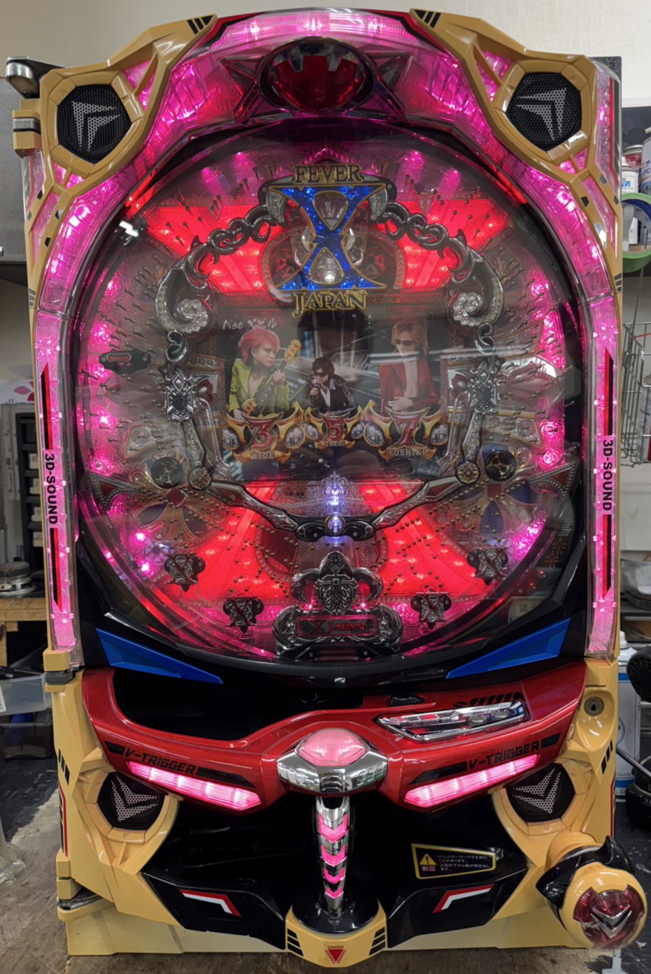 �s�������i�tSANKYO CR�t�B�[�o�[X JAPAN �g���yLED�s�� �g�F�w��s�� ���Ãp�`���R ���Î��@�z